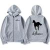 Deftones Bílá mikina na zip Hip Hop Rocková kapela Mikina na zip Harajuku Oversized Mikiny s dlouhým rukávem Kabáty Zip Streetwear