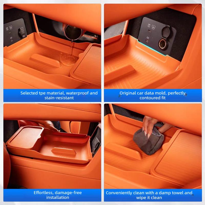 Suitable for Lynk&Co 900 2025 dedicated central control lower storage box storage box car supplies modification accessories