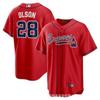 Unisex Embroidered MLB Atlanta Braves Baseball Cap With Player Name Number 99 Strider 27 Riley Sport Hat