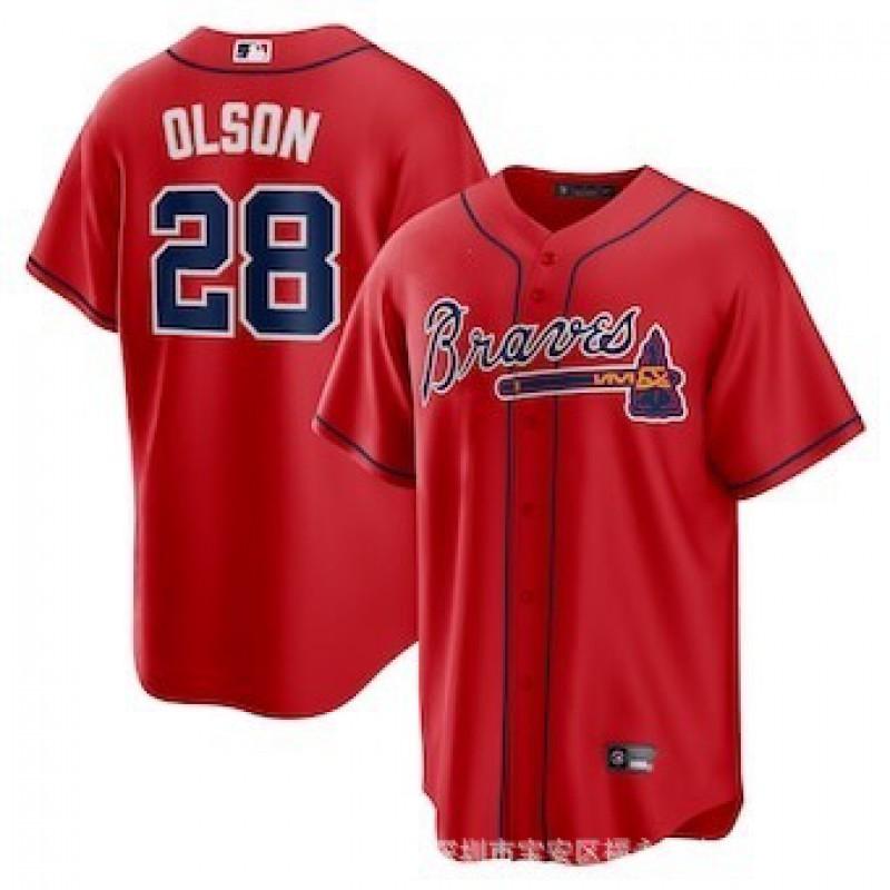 Unisex Embroidered MLB Atlanta Braves Baseball Cap With Player Name Number 99 Strider 27 Riley Sport Hat