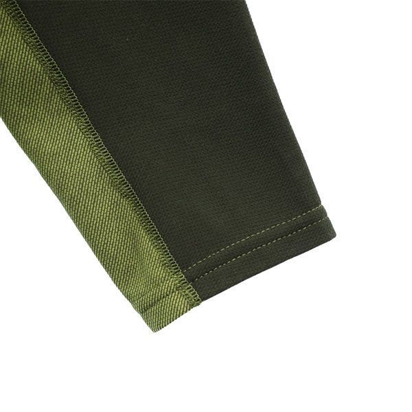 Patagonia Long Sleeve Half Zip Cut M Green Outdoor T-shirt Men's Used