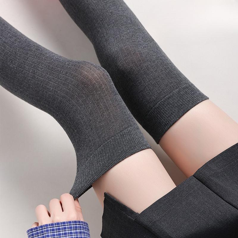 Γκρι Μεγάλη Αντίθεση Χρωμάτων, Διπλό Στόμα Κολέγιο Στυλ Κάλτσες Σωλήνας, Γυναικείες Κάλτσες Πάνω από το Γόνατο, Μακριές Κάλτσες, Ψηλές Κάλτσες, Κάλτσες Μπότας, Κόκκινες Κάλτσες