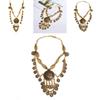 Retro Alloy Coin Necklace For Ethnic Inspired Boho Style With Geometric Pendant