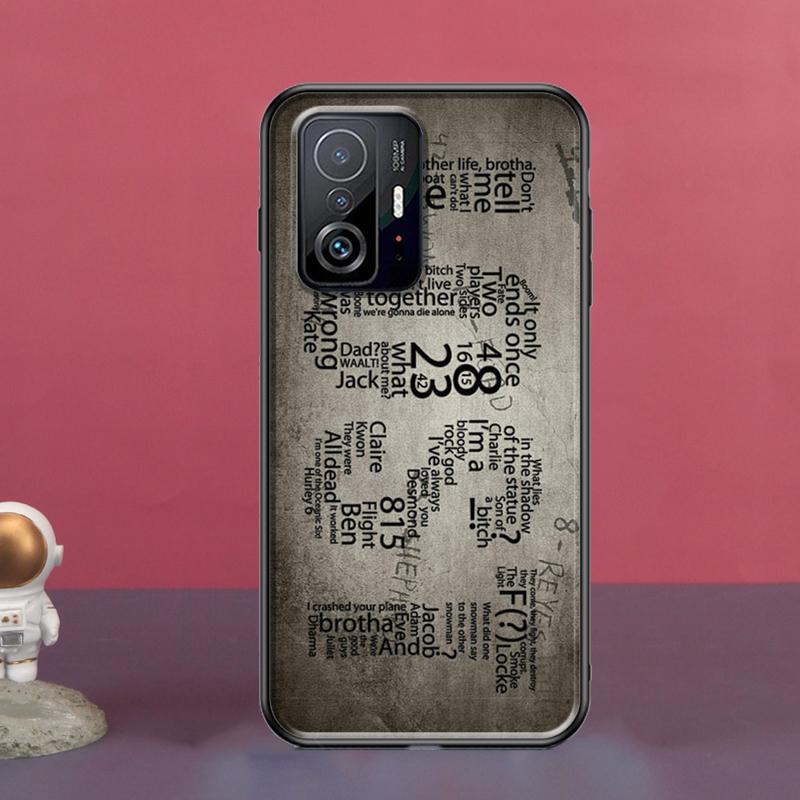 lost tv dharma initiative logo For POCO X5 X3 F5 Pro X4 F4 GT M5s C40 F3 Case For Xiaomi 13 Lite 12 11T 12T Pro 12X Cover