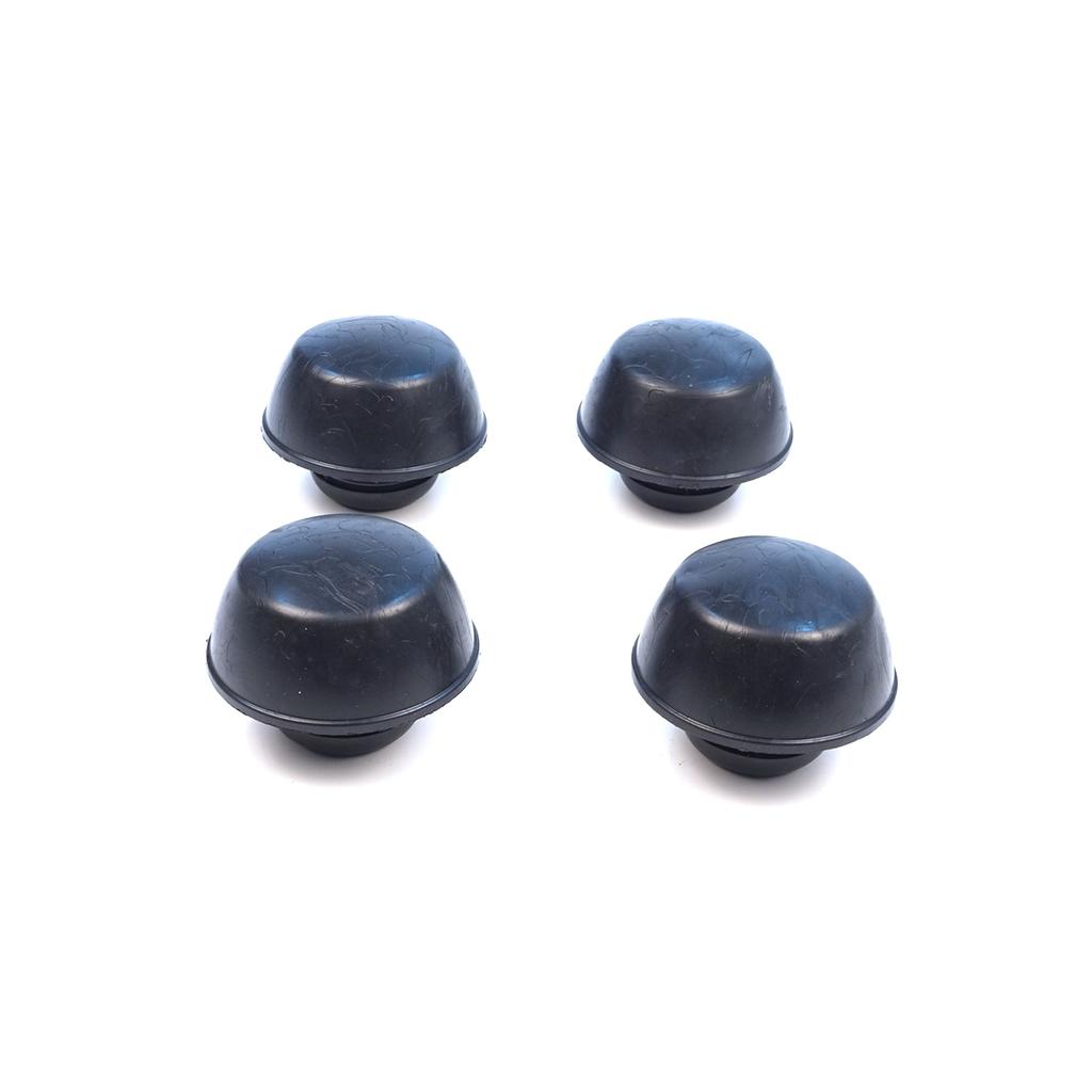 BSP1252-1 4 Pieces Jack Mount Lift Point Support Rubber Plug Pad Cap for Mercedes 190 190E 190D W201 1982-1993