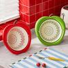 Vegetable Washing Basket Funny Large Capacity Strainer Double Layer Vegetable Fruit Colander Produce Basket Strainer for Rinsing Washing Berry