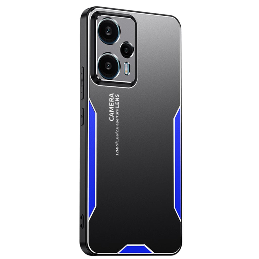 Для Xiaomi Redmi Note 12 Turbo/Poco F5 5G Металлический+ТПУ+ПК Чехол Защита Объектива Камеры