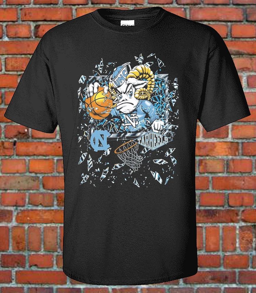 Vintage Recreated North Carolina Shattered Backboard Graphic TShirt S