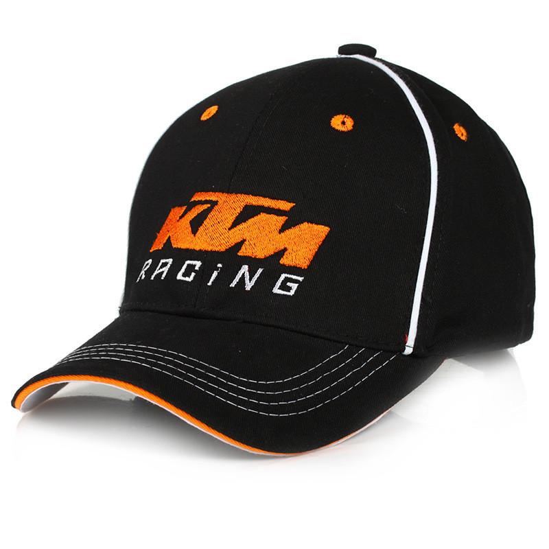 Ktm Baseball Cap With Embroidered Letter Pattern For Motorsports And Casual Wear