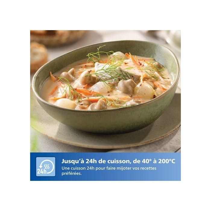 Fritadeira de Ar - PHILIPS - NA342/00 - 7,2 Litros - 2000 Watts - Controlo Tátil Preto e Dourado