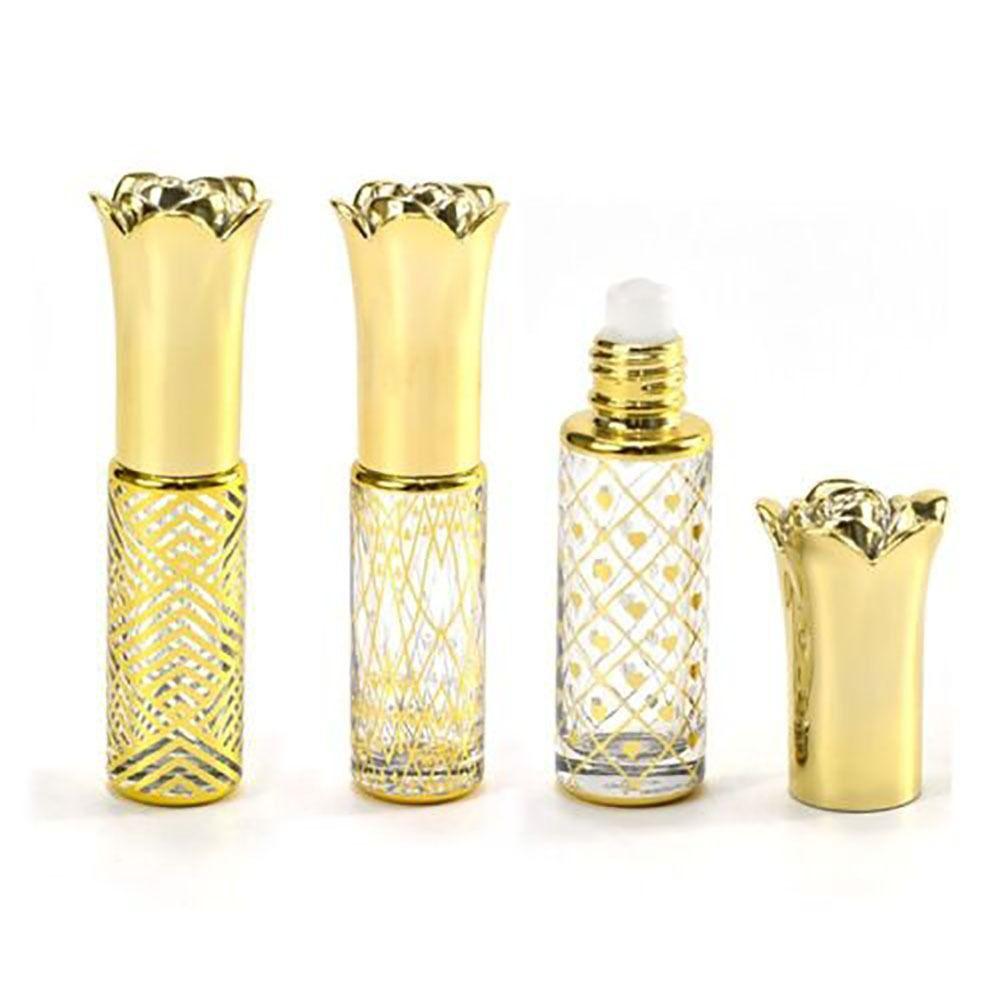 

Glass Essential Oil Bottle Refillable Roll-on Bottle Durable Perfume Bottle