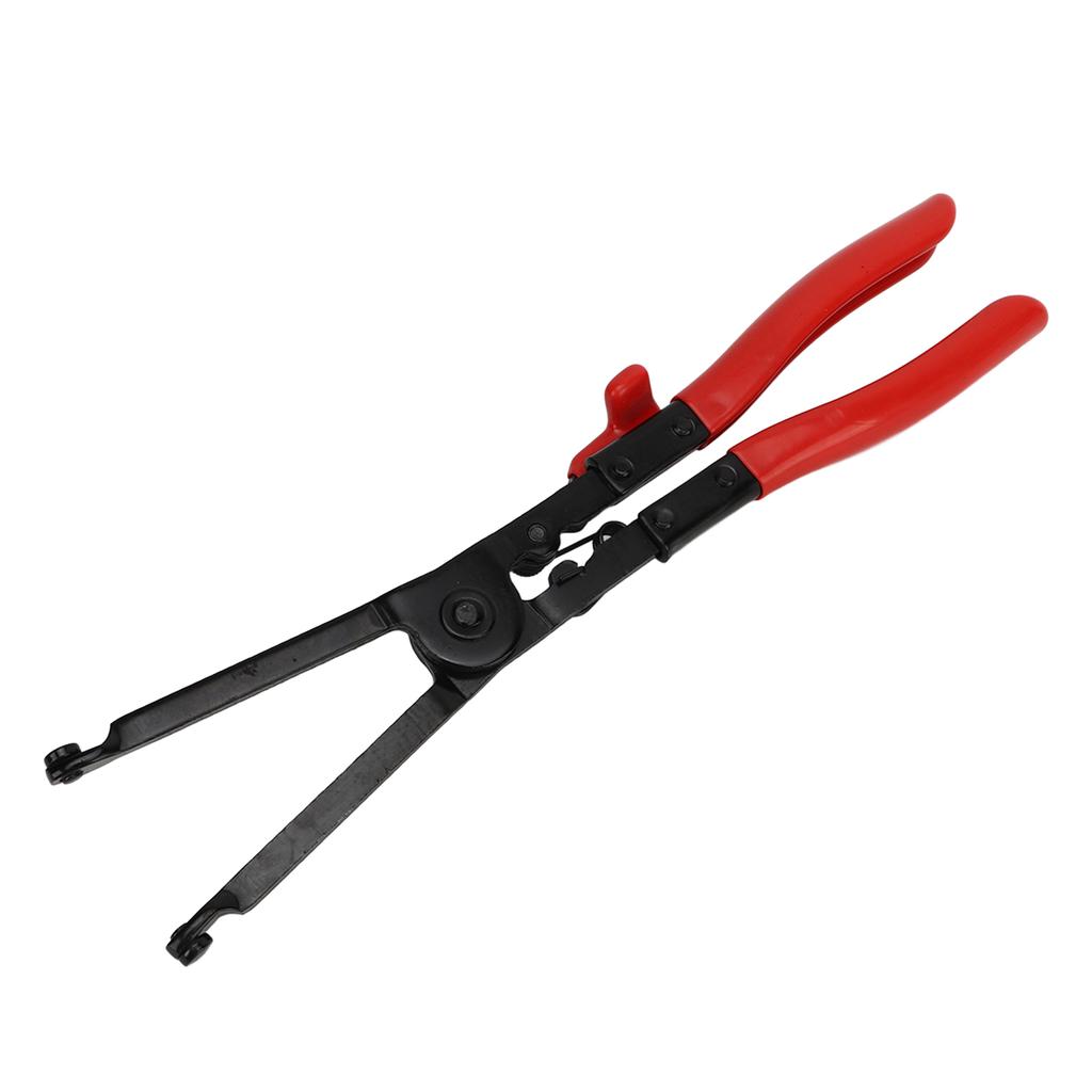 Exhaust Pipe Clamp Plier Carbon Steel Heavy Duty Long Plier Jaw Exhaust Hose Clamp Removal Tool