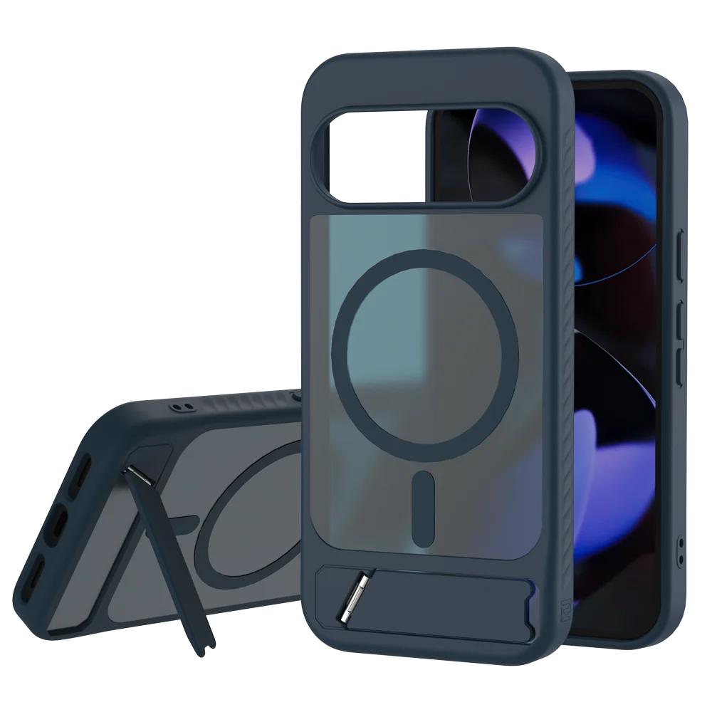 For Google Pixel 10 Pro XL Dofee Magnetic Case TPU+PC Magsafe Charging with Stable Stand Protection Back Cover