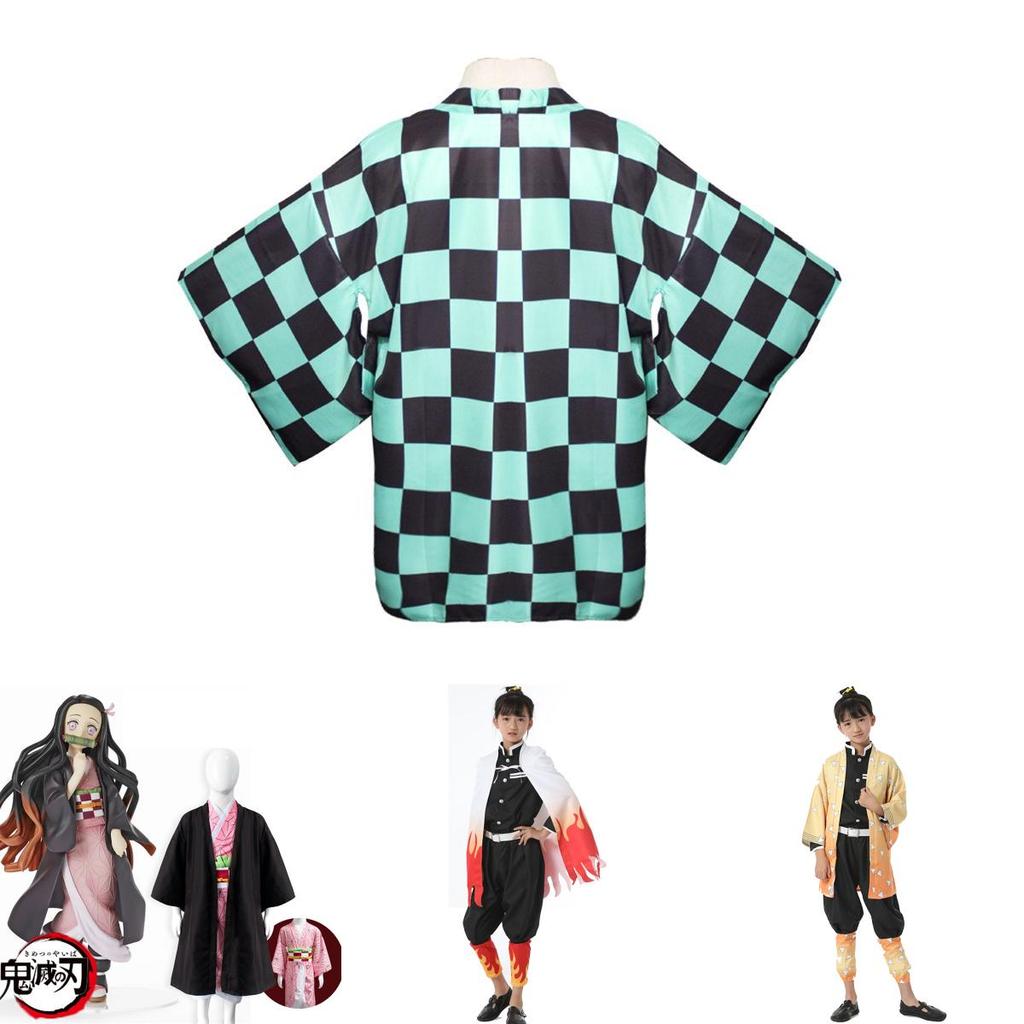 Demon Slayer Kamado Nezuko Cosplay Costume For Kids In Various Colors Exquisite Workmanship And Perfect Stitches