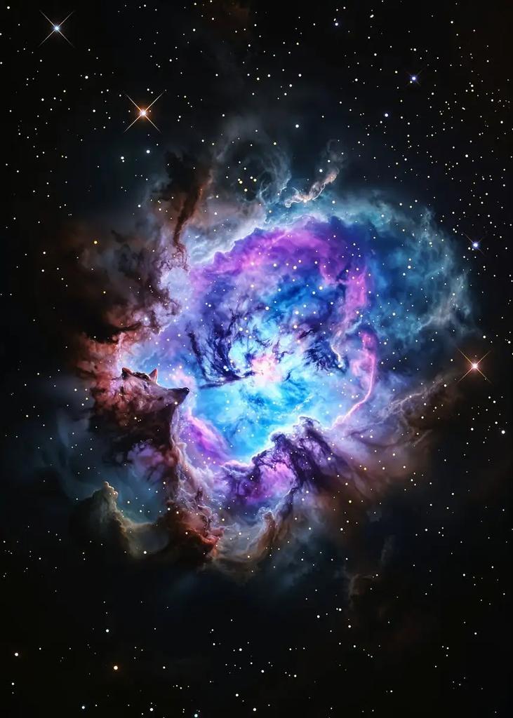 Colorful Nebulae Posters Space Vast Universe Milky Way Star Prints Canvas Painting Wall Art Picture Living Room Home Decor