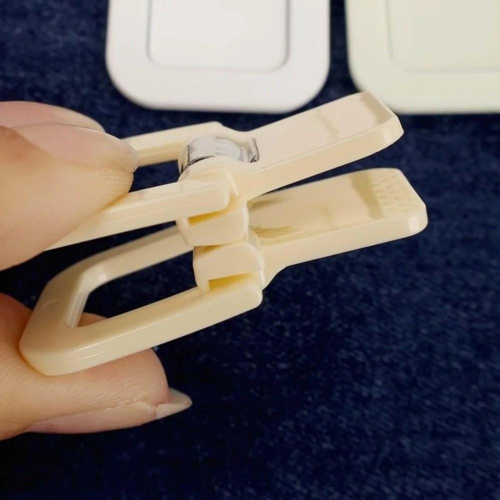 4Pcs Fixing Hem Detachable Trouser Clip Multi Function Leg Straps Anti Sliding Clip Trouser Shortening Adjustable Bookmark Clip