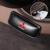 Leather Knee Pad Car Interior Pillow Comfortable Elastic Cushion For Mitsubishi Asx Lancer Outlander Pajero Ralliart Accessories Car Styling