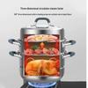 KOBACH 32cm 3-Layer 304 Stainless Steel Steamer Pot