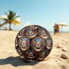 Bull Dog Urban Portrait Round Football Size 5 Adult Ball Suitable for Training Matches and Outdoor Team.