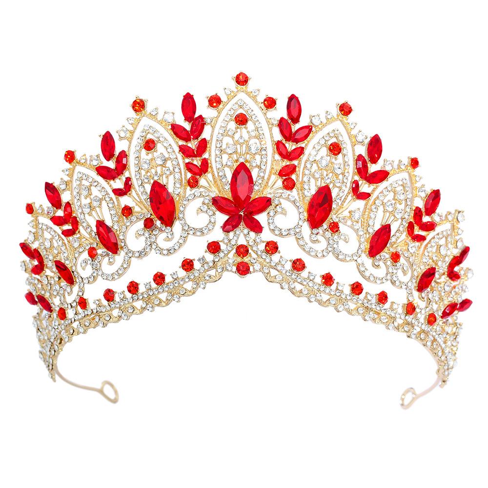 

Роскошная сверкающая тиара-корона из кристаллов AB зеленого цвета, свадебная диадема, королевский свадебный аксессуар для волос, циркон для невесты, для вечеринок, гала-вечеров, формальных мероприятий