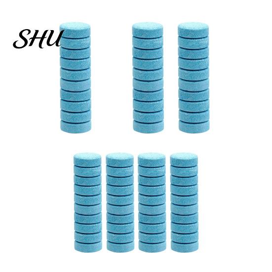 Wiper Blade Softener 10/20/40Pcs Auto Glass Water Effervescent Tablets Solid Windshield Cleaner Windscreen Super Concentrated Car Wash Fluid Cleaning