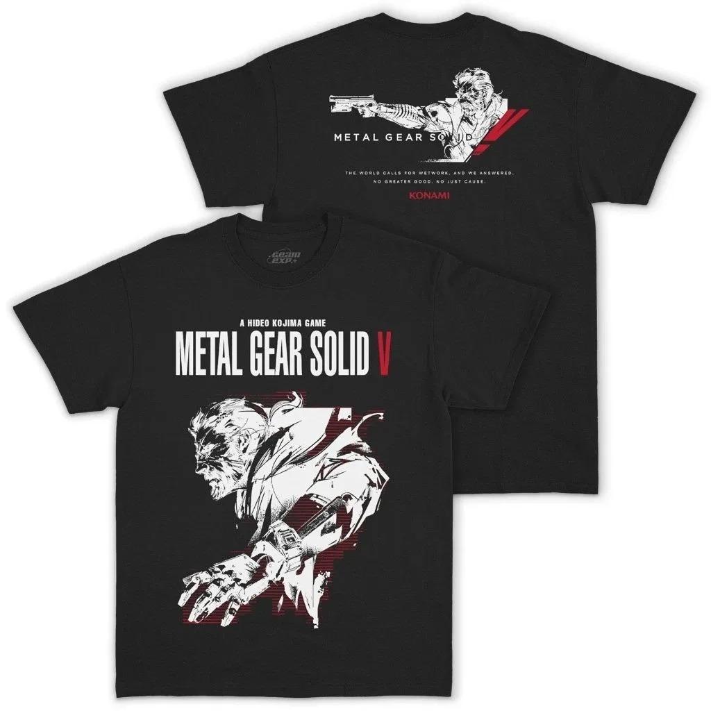 Metal Gear Solid 3: Retro Camo Tričko Snake Eater, Unisex Taktické Špionážní Hra Streetwear Tričko, 100% Bavlna Ležérní Krátký Rukáv