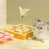 with Ball Cat Teasing Box with Feather Cat Exercise Toy Cat Puzzle Box  Pet Entertainment Supplies