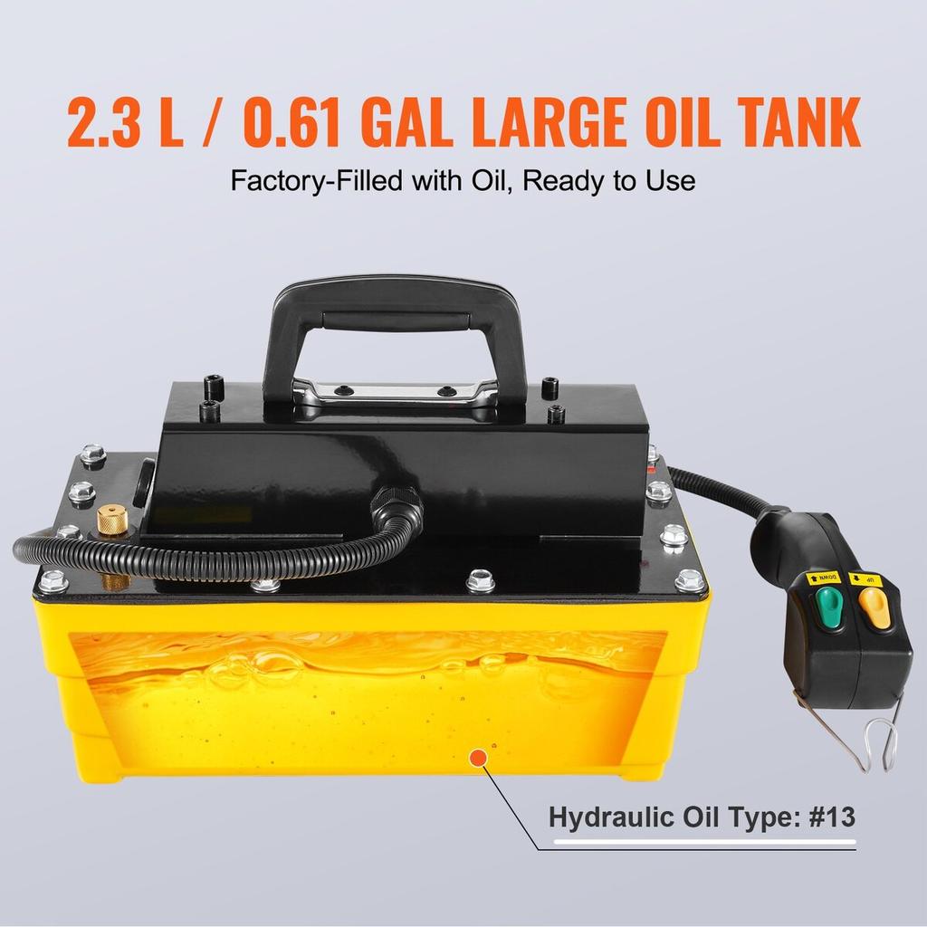 Air Hydraulic Pump Frame Machine Pump 10,000PSI Air Over Hydraulic Pump
