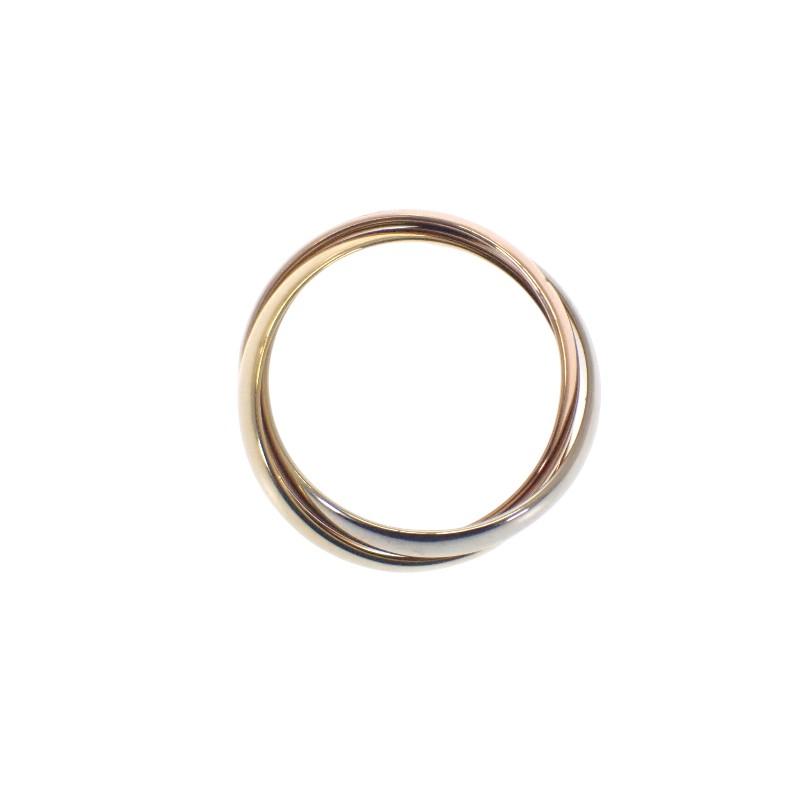 Cartier # 10(Rozmiar JP) pierścionek K18 żółte złoto/K18 różowe złoto Kobiety