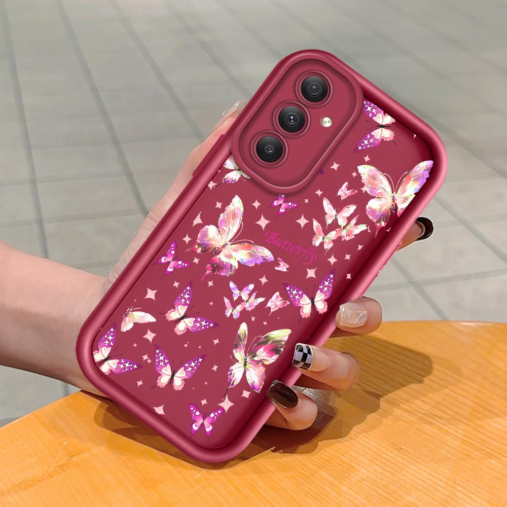 Soft Silicone Square Ladders Cartoon Pattern Full Cover Camera Protection Shockproof Case for Huawei Honor Xiaomi Redmi Samsung