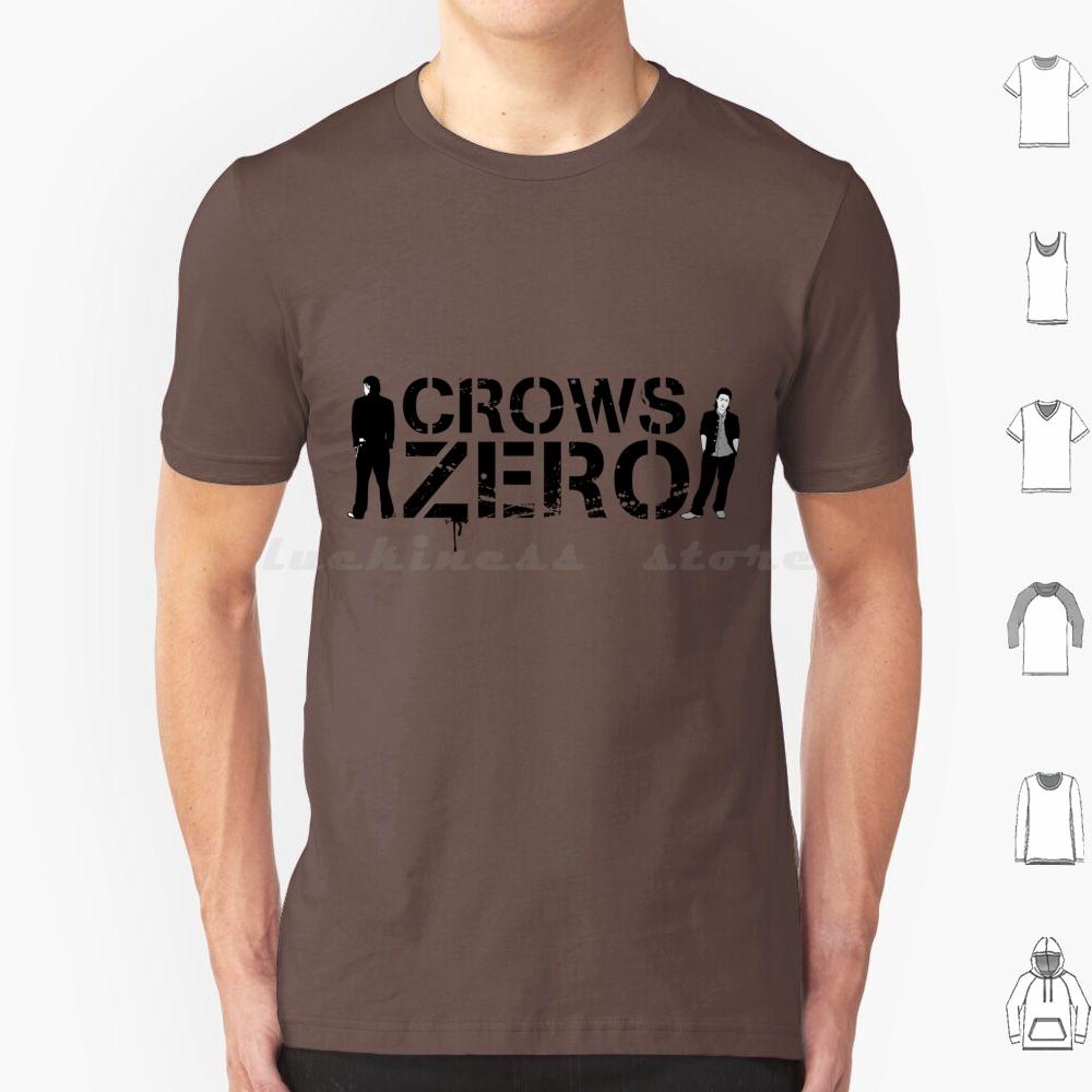 Crows Zero T Shirt 6xl Cotton Cool Tee Crows Zero Anime Manga Movie Genji Serizawa Tamao Grunge Crow Episode Japan Asian Asia