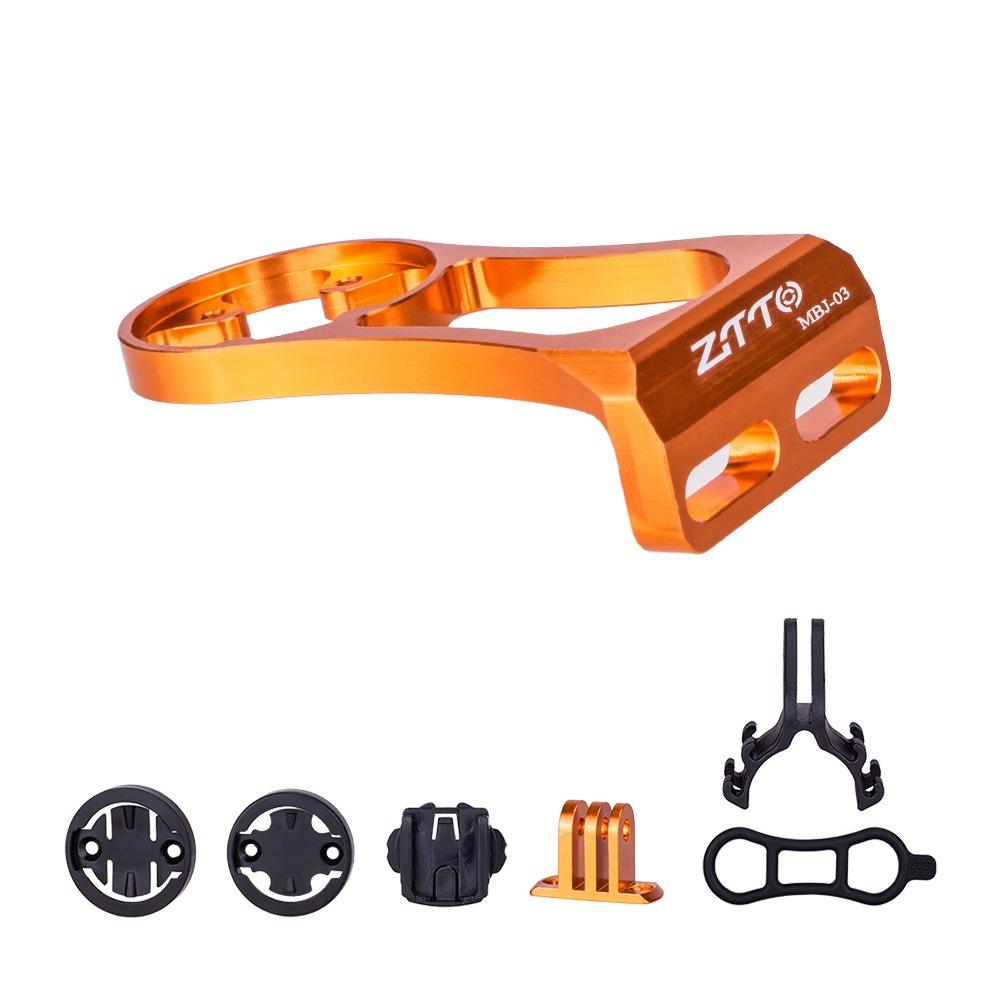 ZTTO Bicycle Stem Computer Mount Aluminum Alloy Riding Equipment Mountain Bike Stopwatch Stand for Garmin Bryton GPS GoPro