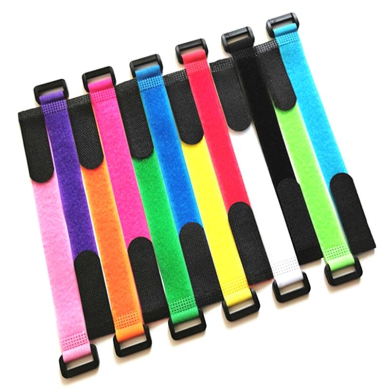 10 Pezzi Cinturino Regolabile Riutilizzabile per Canna da Pesca, Fascetta Porta Canna, Fascette per Attrezzatura da Pesca, Supporti per Cavi/Canne, Accessori da Pesca Durevoli