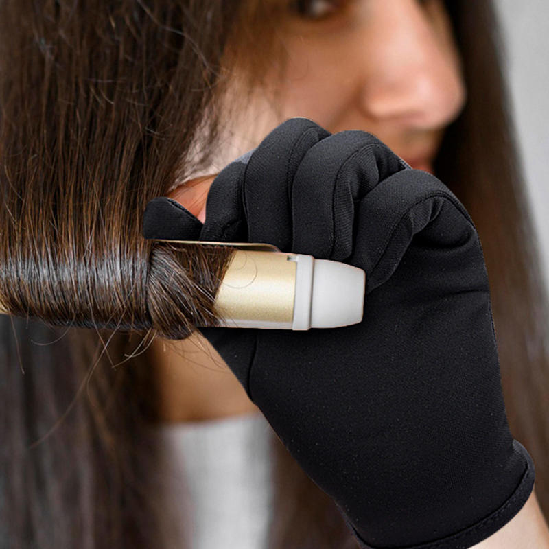 1Pc Hair Styling Glove Hairdressing Gloves Heat Resistant Left Right Hand Hair Curling Iron Wand Hot Brush Glove