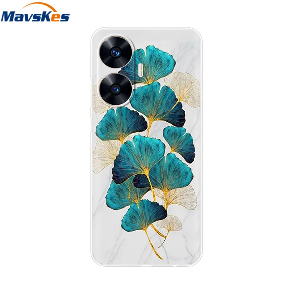 For Realme C55 4G Case C 55 Transparent TPU Soft Silicone Cover For OPPO Realme C55 RealmeC55 6.72 Inch Back Cases Phone Bumper