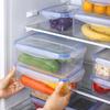 ZISIZ Plastic Microwaveable Food Storage Container