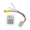 8Pin Rear Camera Video Plug Adapter RCA Cable For 14-20 Mitsubishi Factory Radio