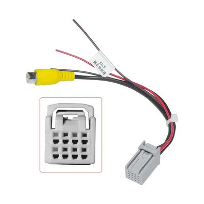 Auto 8Pin Rückfahrkamera Video Stecker Konverter Cinch Kabel Drahtadapter Für Mitsubishi