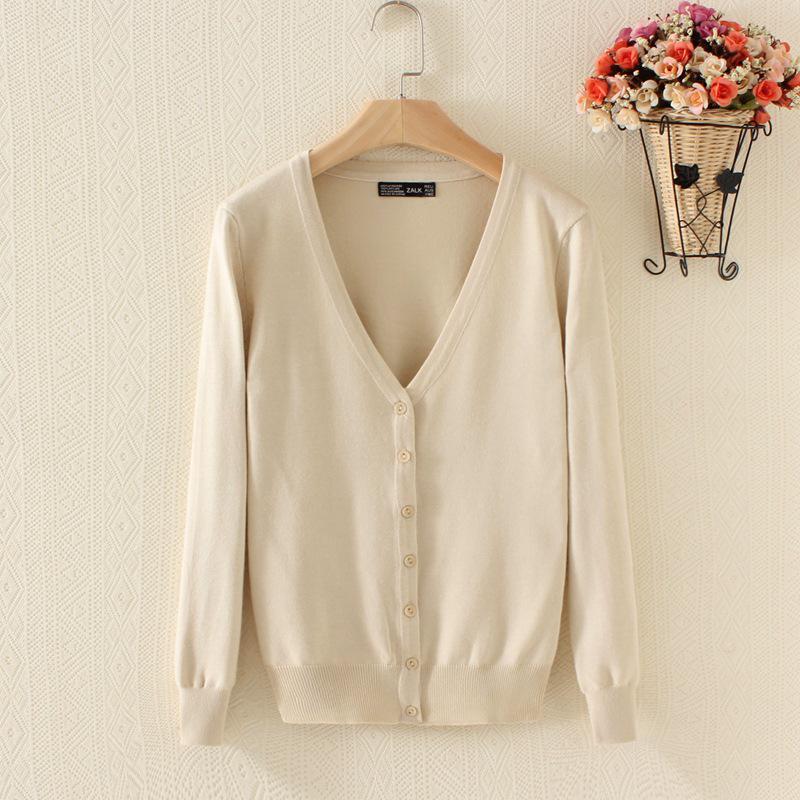 2025 Spring & Autumn Korean-Style Wool Cardigan Sweater, Plus Size, Women's Knitted Outerwear Top