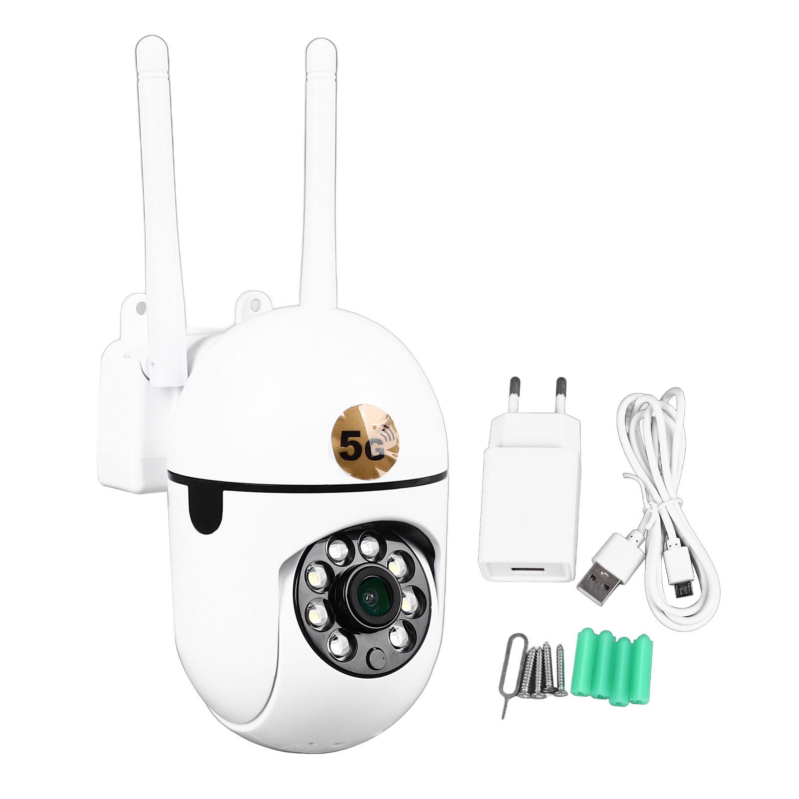 

Вулична камера безпеки 1080P 2MP Виявлення руху Двосторонній зв язок Панорамний вид Хмарне сховище