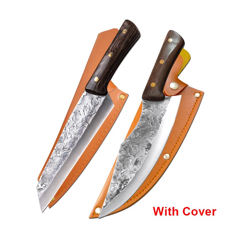 Butcher Boning Knives Cleaver Meat Chopping Vegetables Kitchen Knives Hand Forger Blade Chef Knife Stainless Steel Slicing Knife