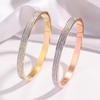 Women's Titanium Steel Bracelet, European & American Style – Trendy, Simple, and Fashionable Jewelry.