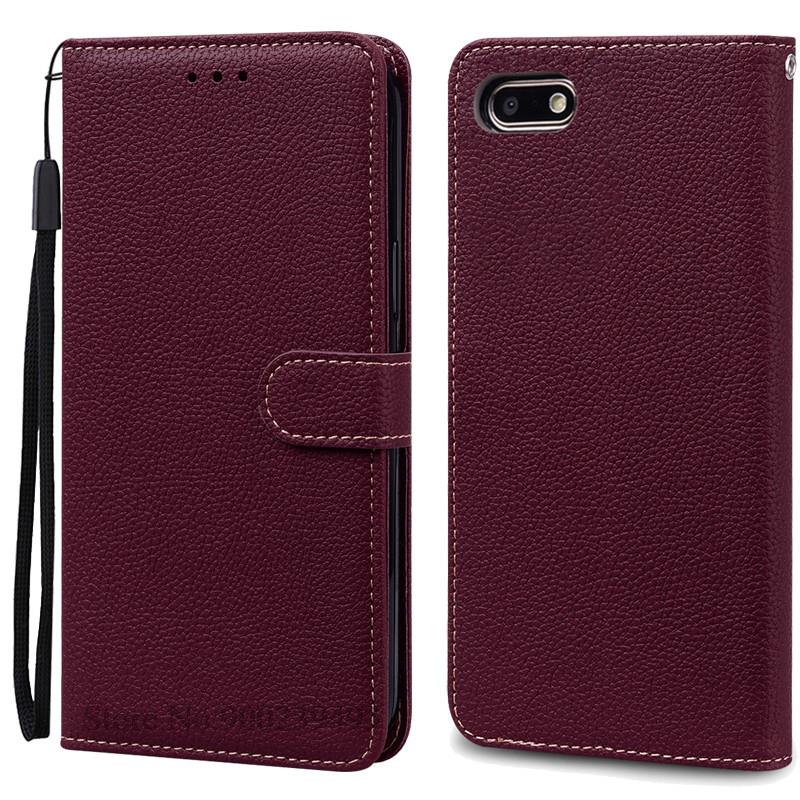 Etui dla Huawei Y5 Lite 2018 Dla Huawei Y5 Prime 2018 Portfel Skórzane Klapka Etui Dla Huawei Y 5 Y5 2018 Pokrowiec Coque Fundas Shell