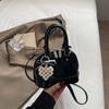 Bag Women 2025 Summer New Fashion Retro Portable Shell Bag Simple Casual One Shoulder Crossbody Bag Women