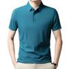 Men's Custom Short-Sleeve Polo Shirt with Logo – Seamless, Heat-Sealed, 3D Cut Design.
