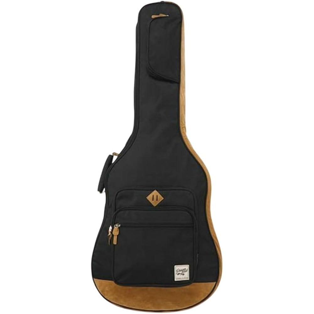 Ibanez Acoustic Guitar/Electric Guitar Case with Protective Cushion IAB541-BK Black