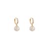 Elegant and sophisticated earrings for women, vintage niche design pearl studs, popular online trend ear accessories