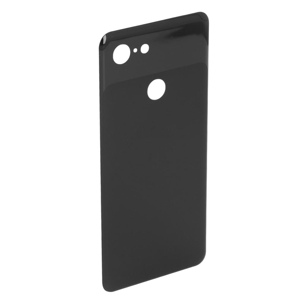 Replacement Back Glass Cover Black with Pre Installed Tape Repairing Tool Phone Rear Glass Door Cove