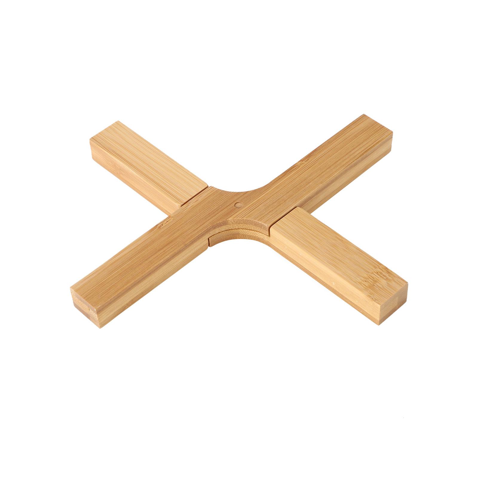 

Foldable Trivet Non Slip Heat Proof Compact Expandable Pot Holder for Kitchen Counter Table