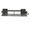 Adhesive Shower Caddy Aluminum Shower Shelves Organizer Storage Rack with Hook Rod for Towels Wall Mounted Bathroom